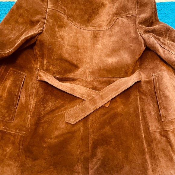 60’s leather jacket with removable fleece liner. - Picture 3 of 7